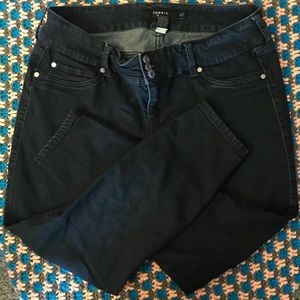Torrid Plus Size Short Skinny Jeans